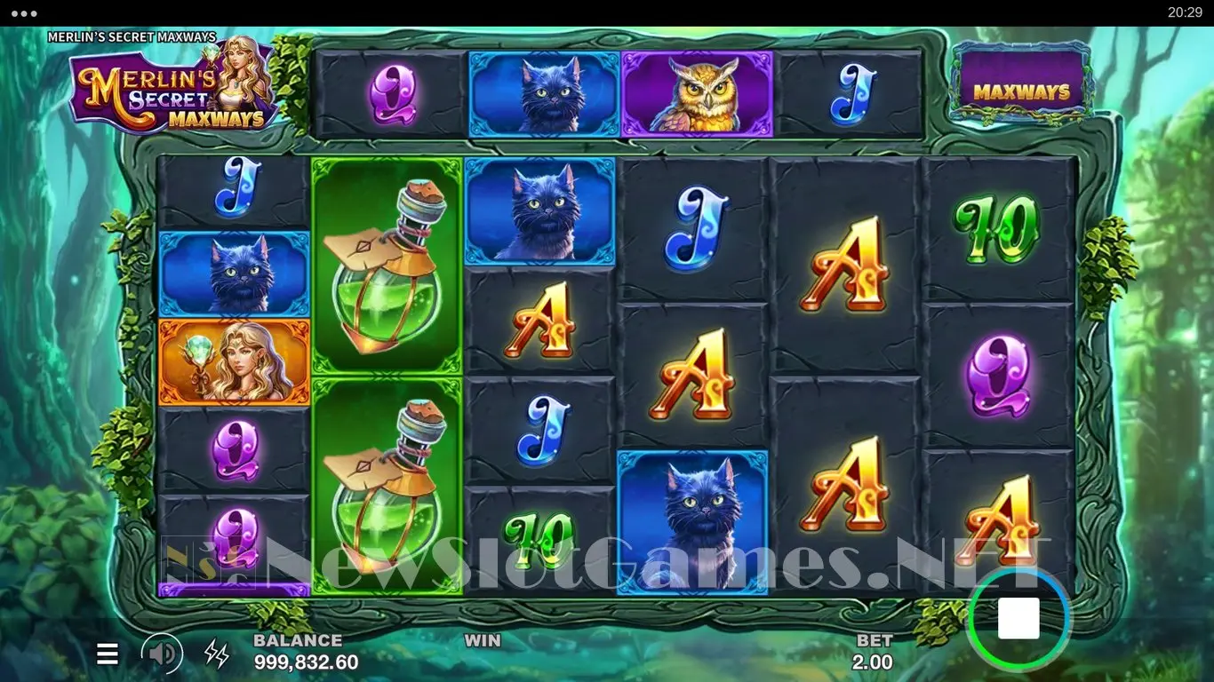 Merlins Secret Maxways slot