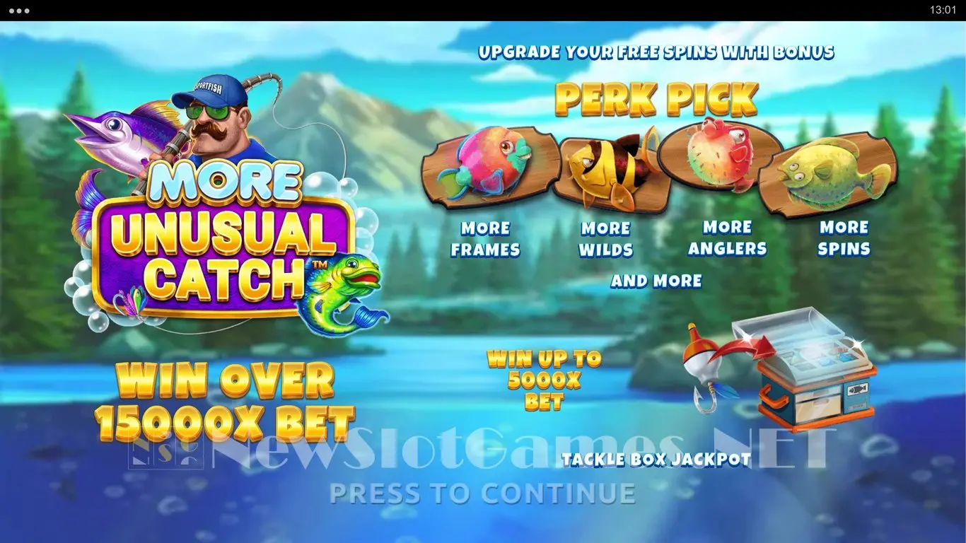 More Unusual Catch slot