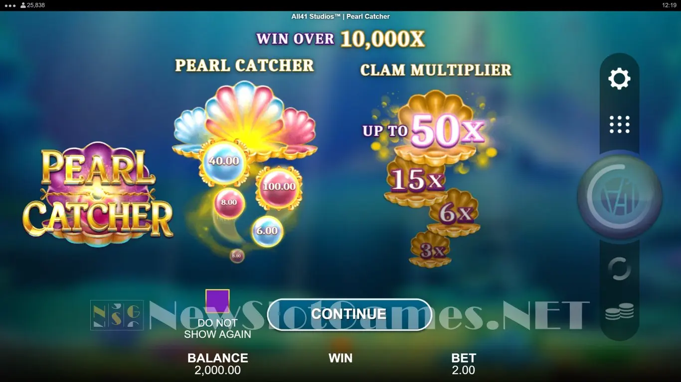 Pearl Catcher slot