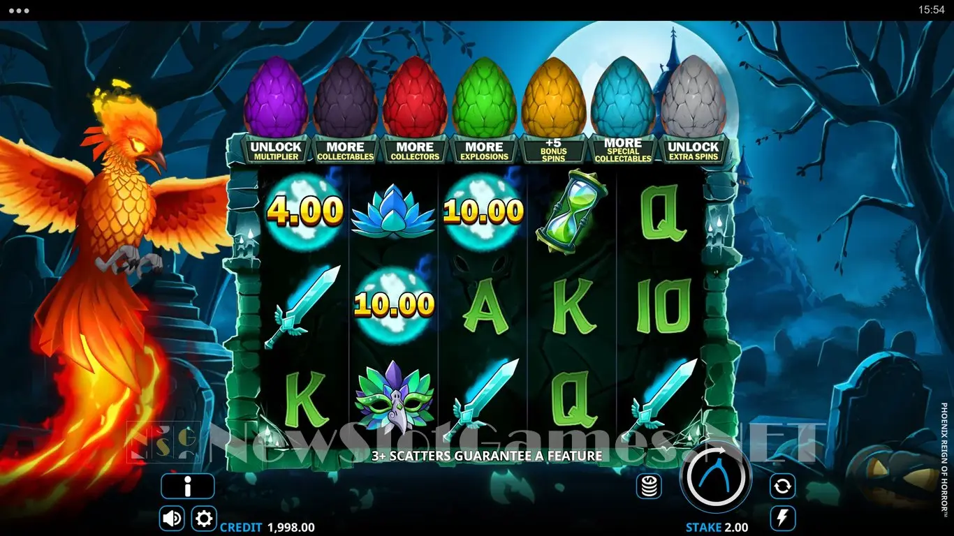 Phoenix Reign of Horror slot
