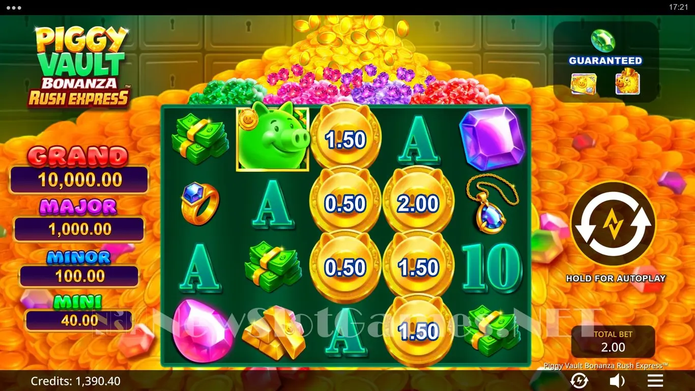 Piggy Vault Bonanza Rush Express slot