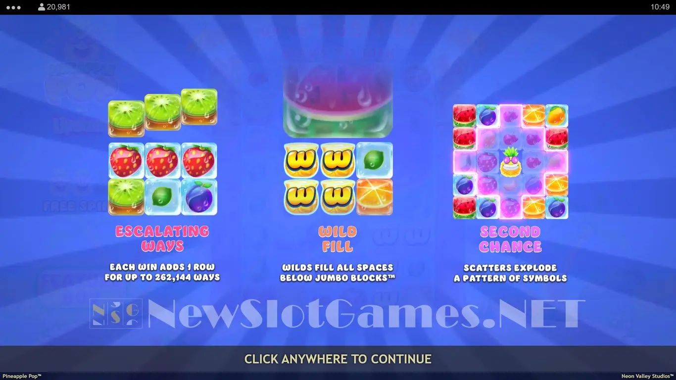 Pineapple Pop slot