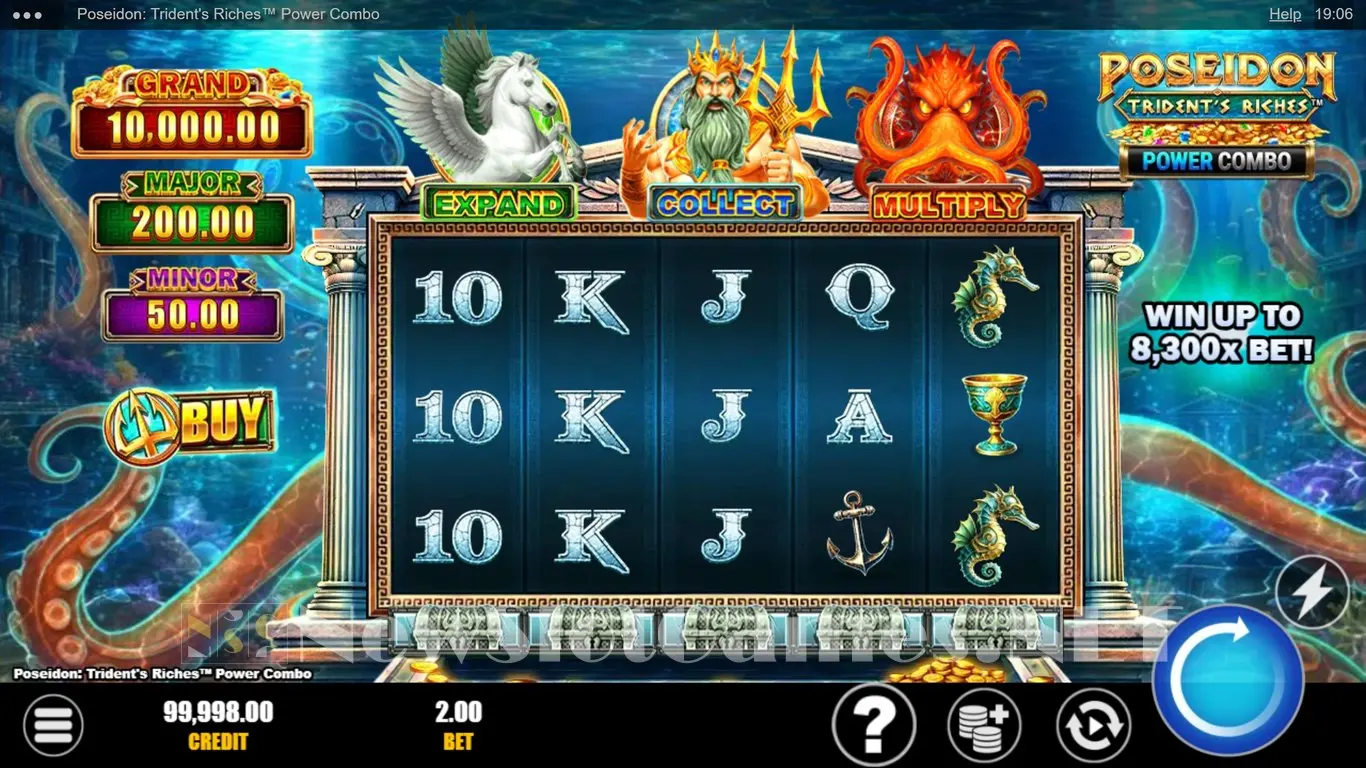 Poseidon Tridents Riches Power Combo slot