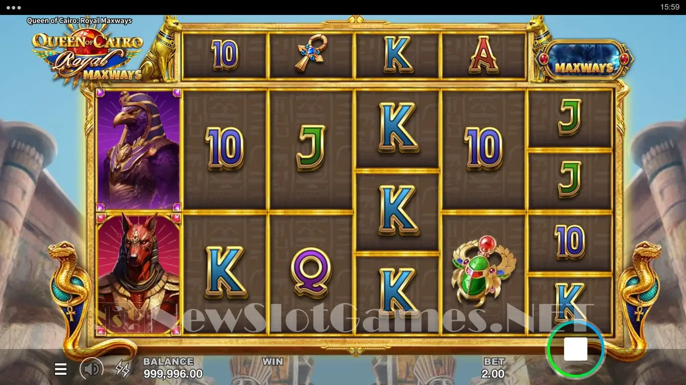 Queen of Cairo Royal Maxways slot