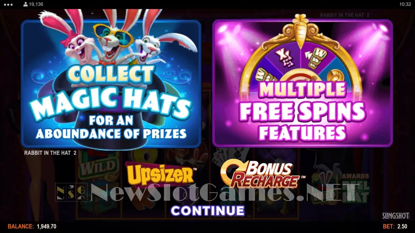 Rabbit In The Hat 2 slot
