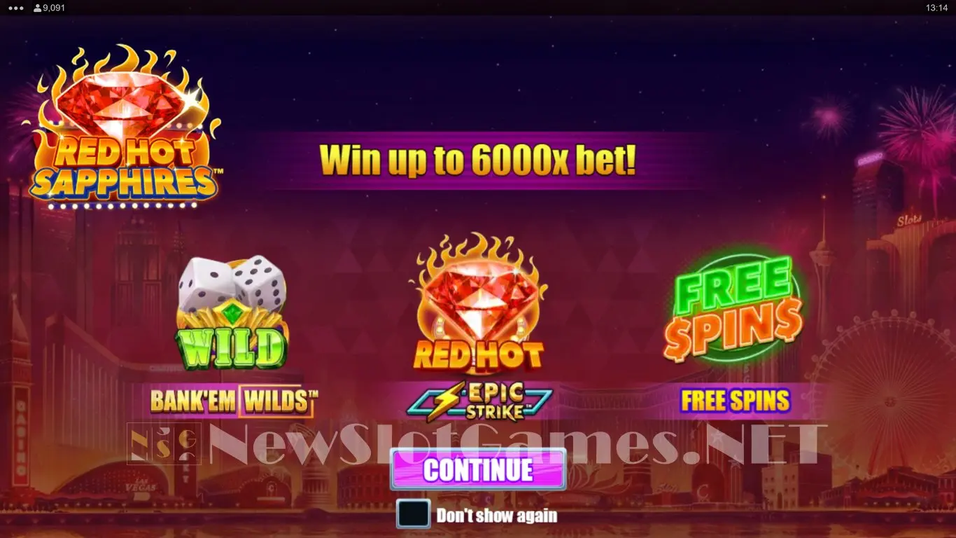 Red Hot Sapphires slot
