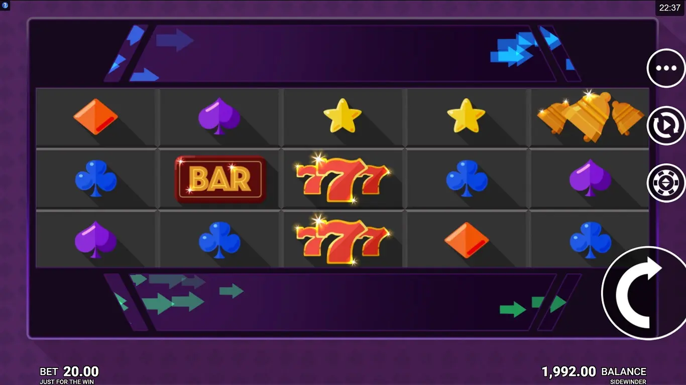 Sidewinder slot