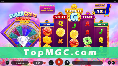 Sugar Craze Rising Rewards slot