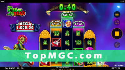 The Rock of Dead slot