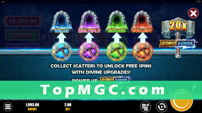 Thor Realms of Fortune Bonus Surge slot