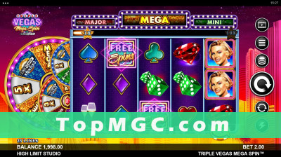 Triple Vegas Mega Spin slot