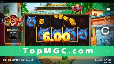 Unusual Suspects Cartel Cash slot