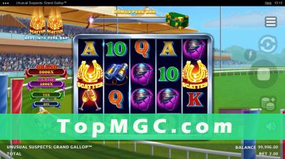 Unusual Suspects Grand Gallop slot