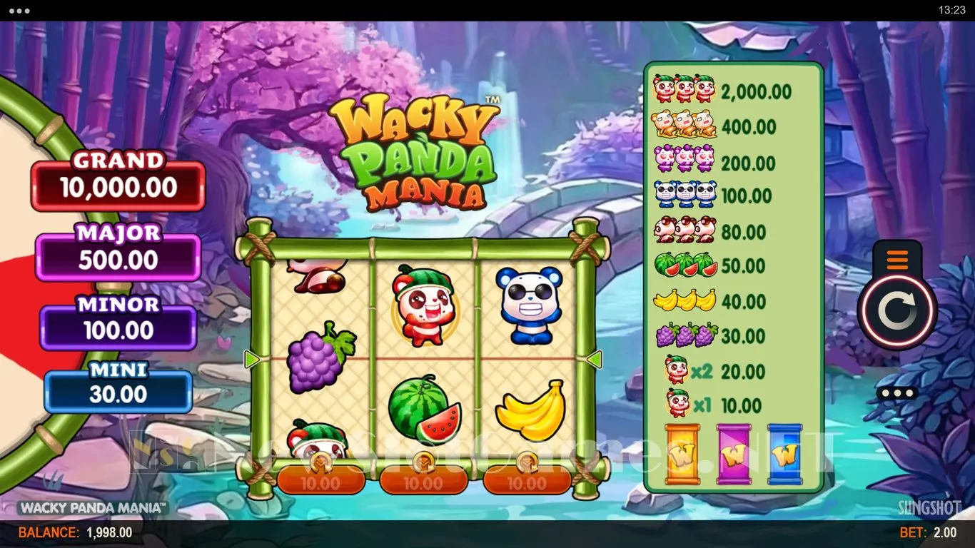 Wacky Panda Mania slot