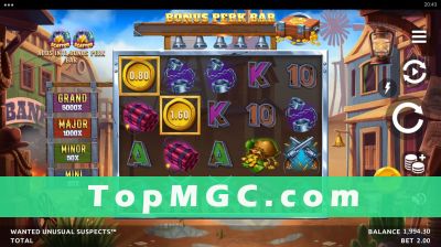 Wanted Unusual Suspects slot