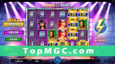 WWE Bonus Rumble Gold Blitz slot