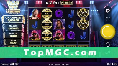 WWE Legends: Link & Win slot