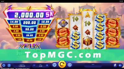 Zeus Gold Blitz Fortune Tower slot